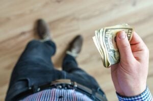 Paying employee under the table